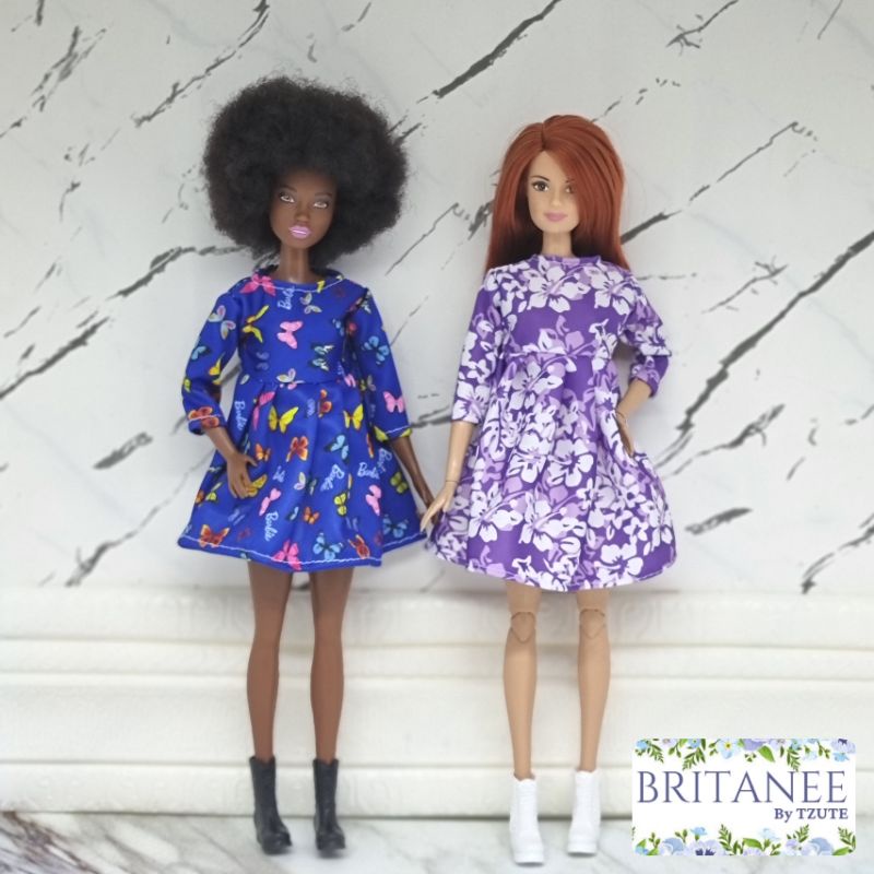 BAJU BONEKA BARBIE HANDMADE BAJU BARBIE BAJU MONSTERHIGH LICCA BLYTHE