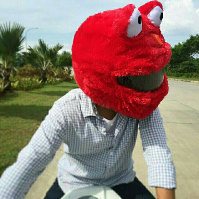Sarung Helm Full Face Elmo Stitch Shopee Indonesia