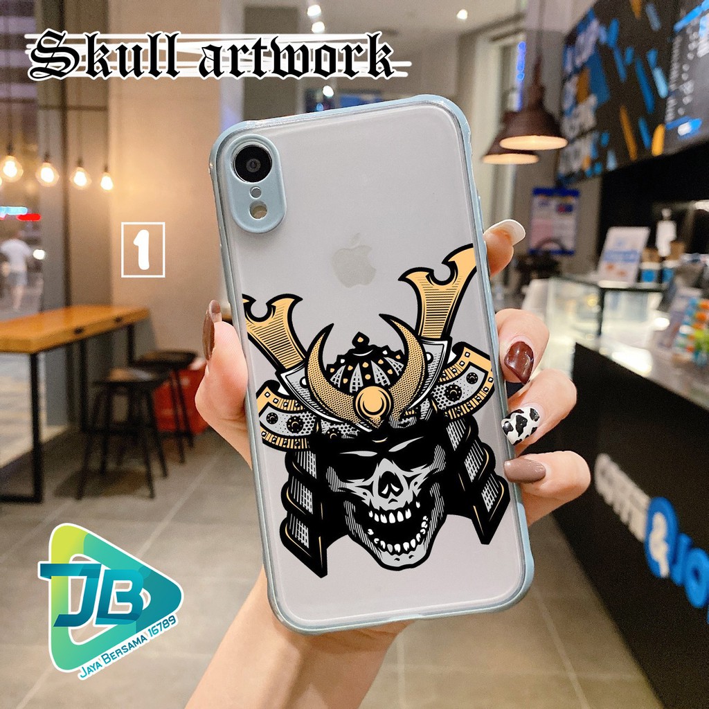 SOFTCASE CHOICE SKULL ARTWORK SAMSUNG J2 GRAND PRIME J4+ J7 A01 CORE A10 A10S A11 M11 JB3943