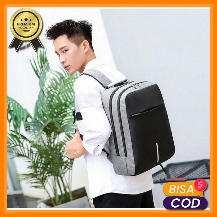 Tas Backpack Gd 5872 Rty 89 Batam Impor Original Fashion Branded Reseller Sale Backpack Semi Carrier