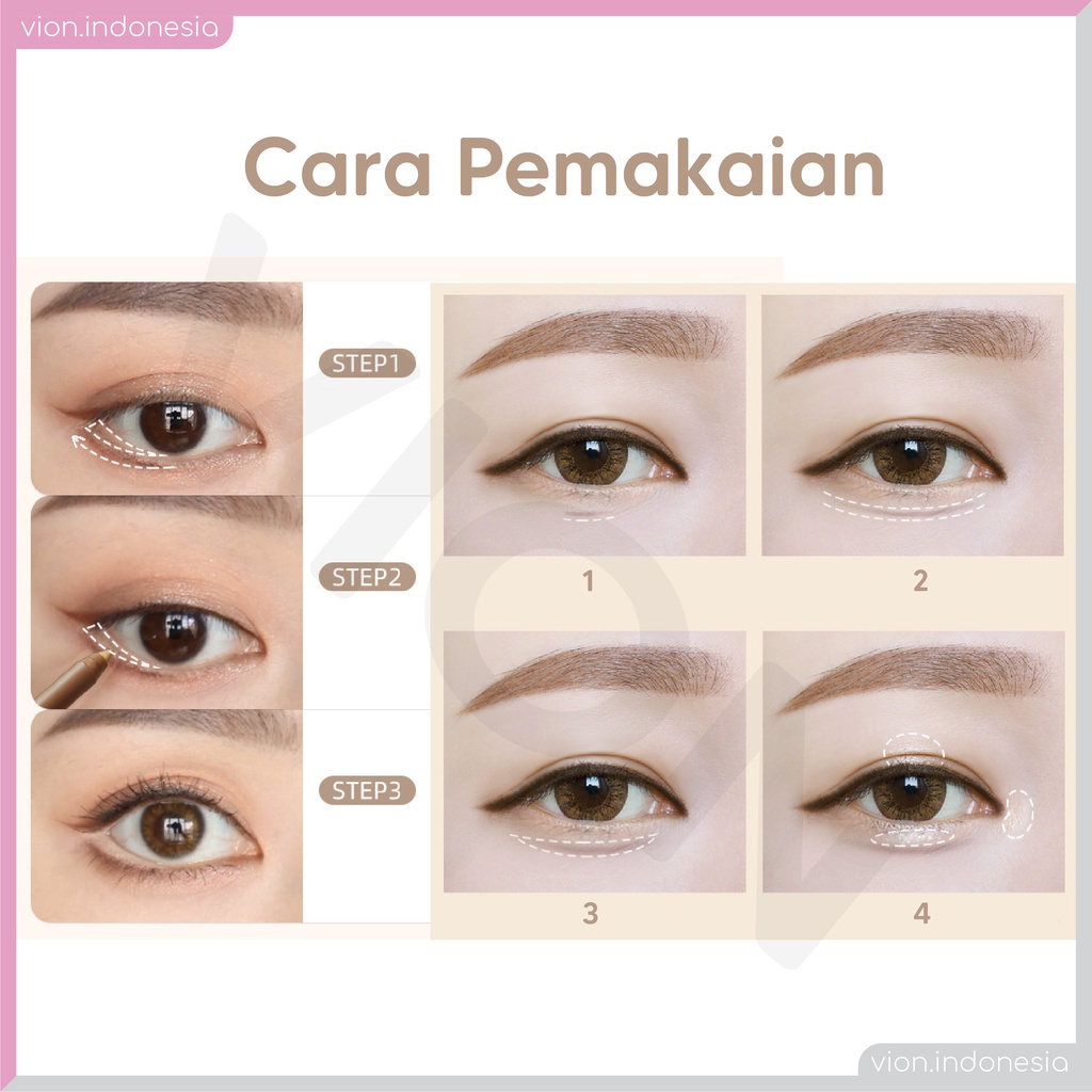 SHE LOVES Premium Eyeliner With Sharpener 9 Colors Selection Waterproof Pensil Alis Mata Original Sheloves TB-054 SL009