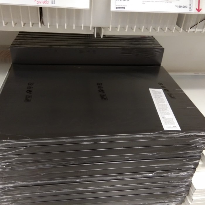 

Papan magnet warna hitam memo board 40x60cm magnet dijual terpisah promo