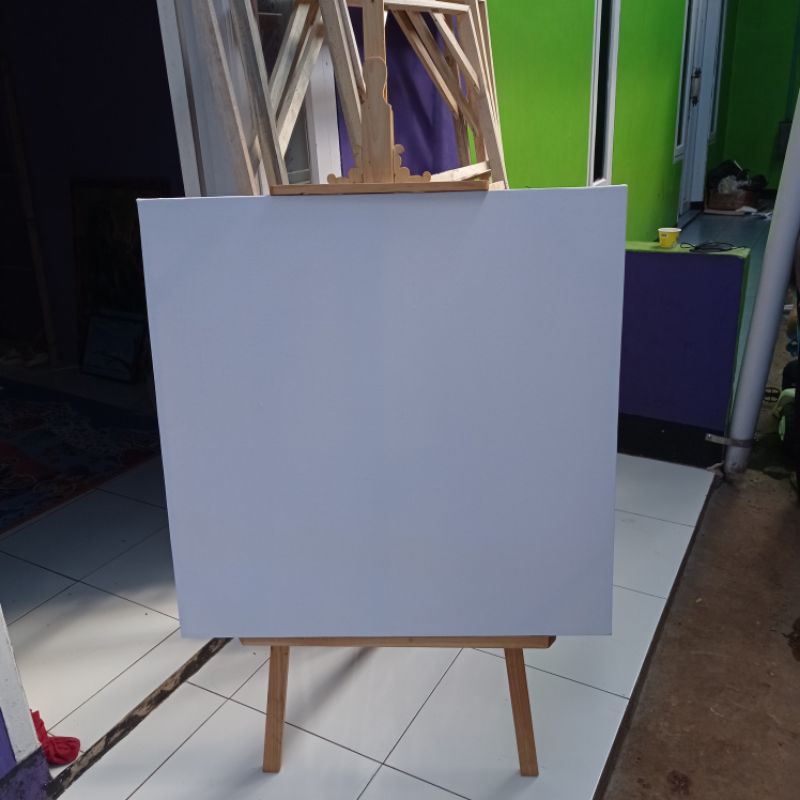 

kanvas lukis ukuran 60x60cm canvas besar media lukis peralatan menggambar