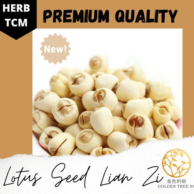 

600gr PREMIUM LOTUS SEED LIAN ZHI LIANZHI ORIGINAL FRESH STOK BARU ---Terbaru---