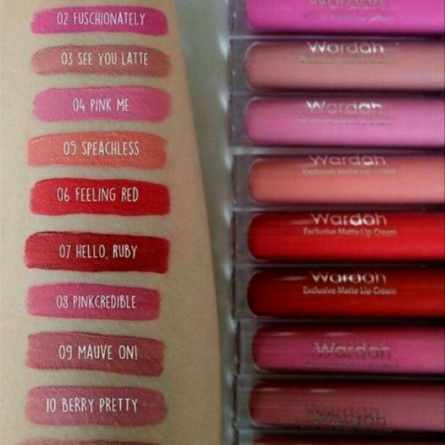 Wardah lipstik matte exclusive