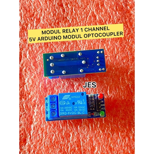 MODUL RELAY 1 CHANNEL 5V ARDUINO MODUL OPTOCOUPLER