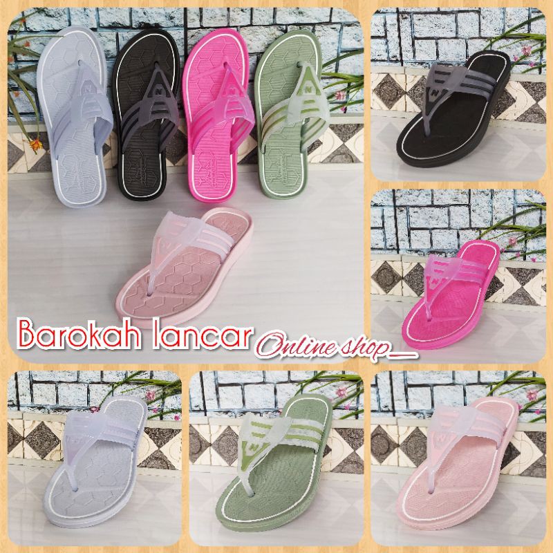 SANDAL JAPIT KARET NEW ERA LB E 90281 100%ORIGINAL 06