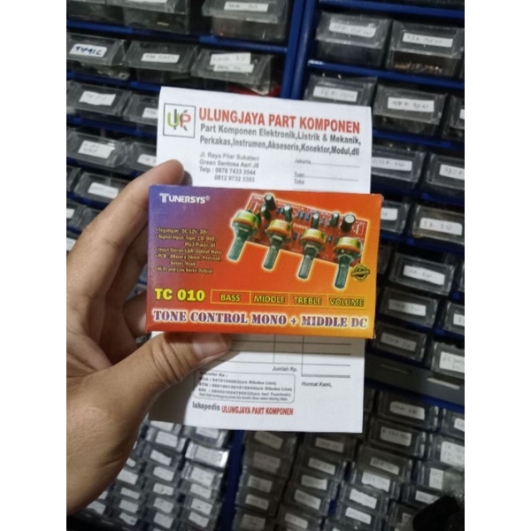 tone control mono middle DC bukan stereo