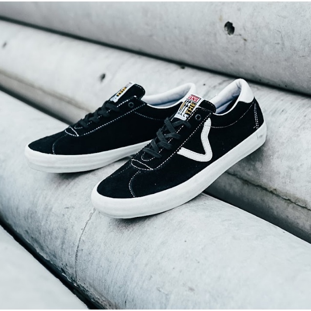 Vans Epoch Sport Pro Suede Black White