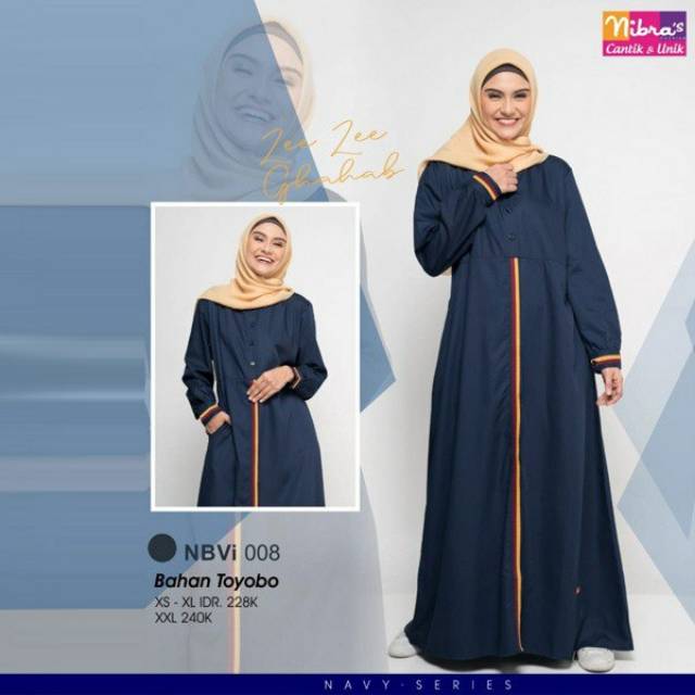 Gamis Nibras Nb-Nbvi 008 zee zee shahab series