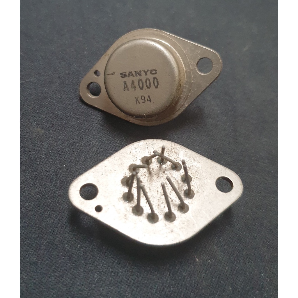 IC A4000 Sanyo Original untuk Amplifier Antik - Bentuk Jengkol
