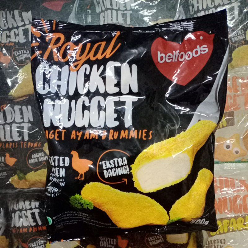 

Belfoods Royal Nugget Drummies 500 gr