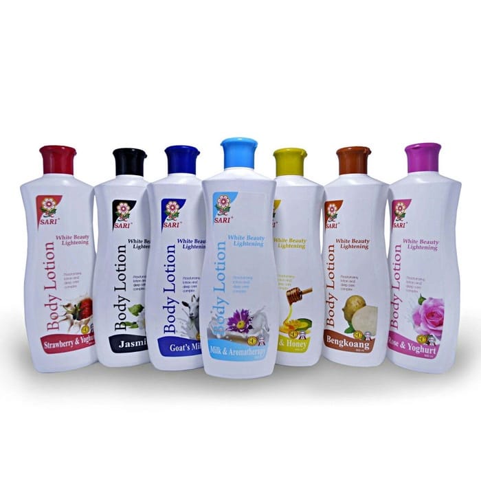 SARI HAND BODY LOTION 600ML PELEMBAB TUBUH PERAWATAN KOSMETIK