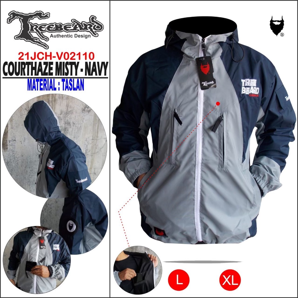 [ PALING BARU ] JAKET OUTDOR PRIA TRAIL BLAZED / JAKET PRIA TRAILBLAZED ORIGINAL TREEBEARD