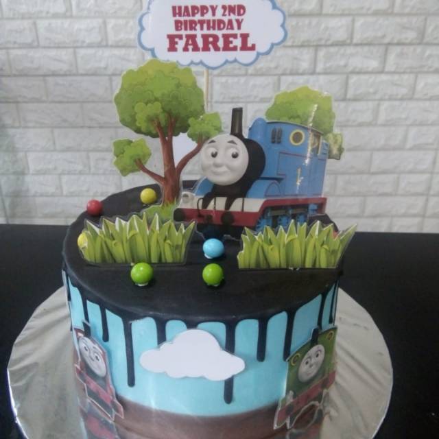 Jual thomas kue ulang tahun / kue ulang tahun / birthday cake / bolu