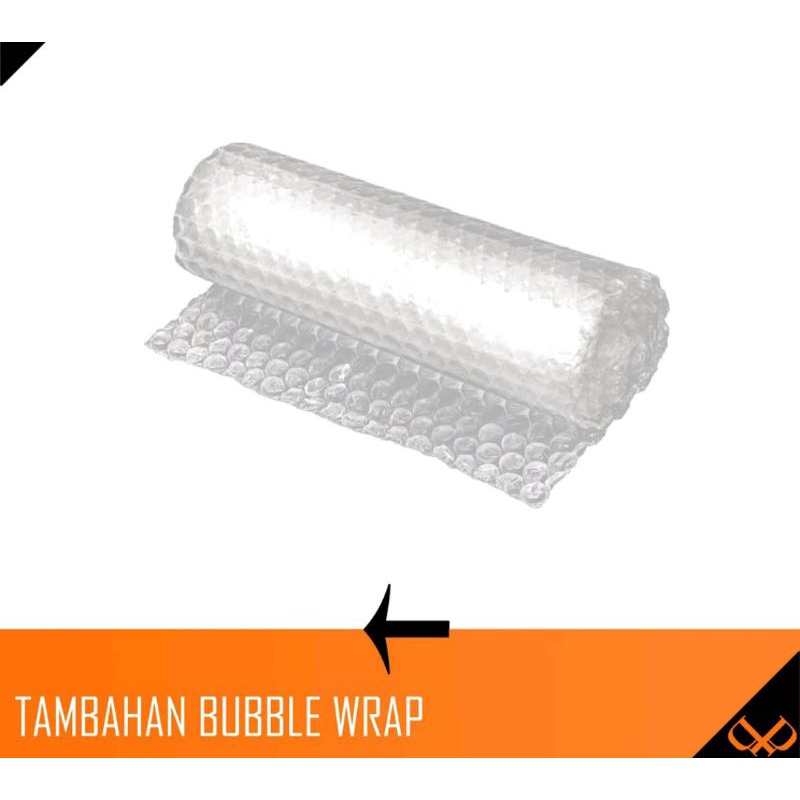 

Tambahan bubble wrap