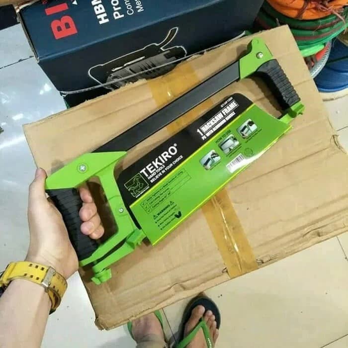 TEKIRO gergaji besi 1 set ukuran 12&quot; inchi