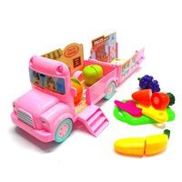 Mainan Mobil Buah Foodtruck Truk Buah Potong Food Mobile Car 3924