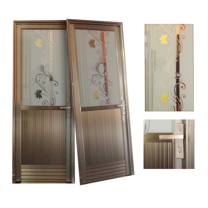 Jual Pintu Kamar Mandi Aluminium / Pintu Kaca Kamar Mandi Indonesia