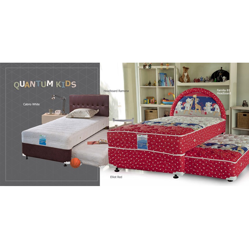 Quantum 2in1 Kids Familia B1 Set- Springbed (Full Set)