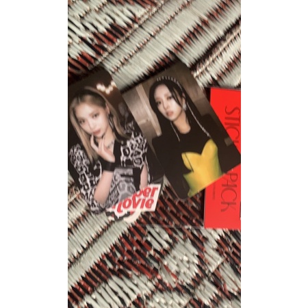 Photocard itzy Gues who limited edition ryujin yuna