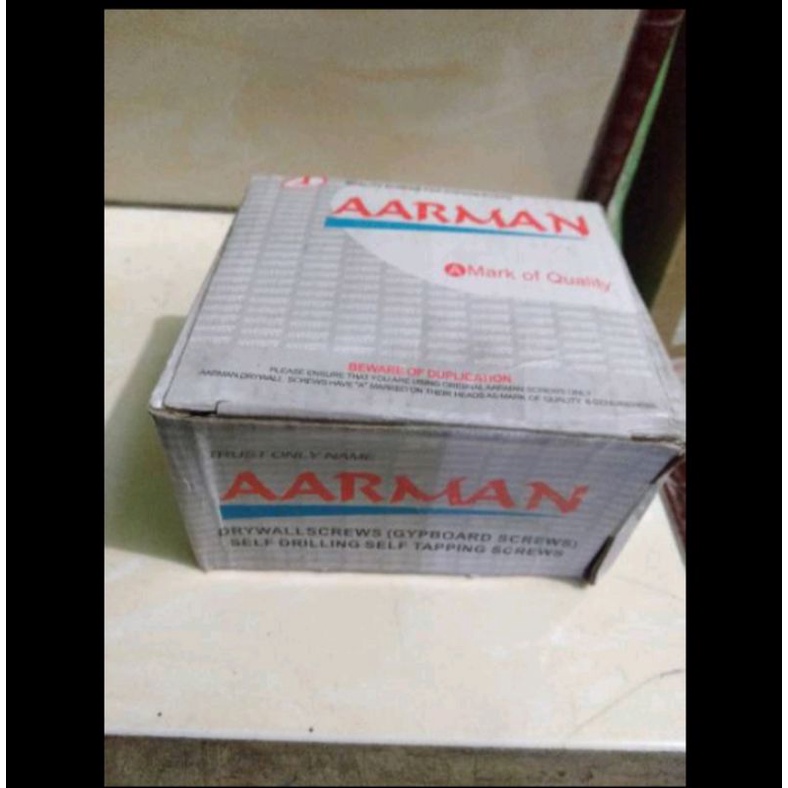 skrup gypsum 1" skrup 2.5cm