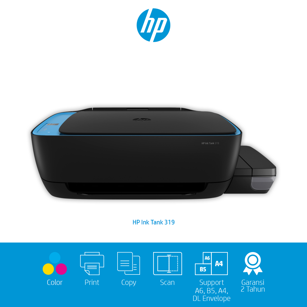 Printer HP Ink Tank 319 Shopee Indonesia
