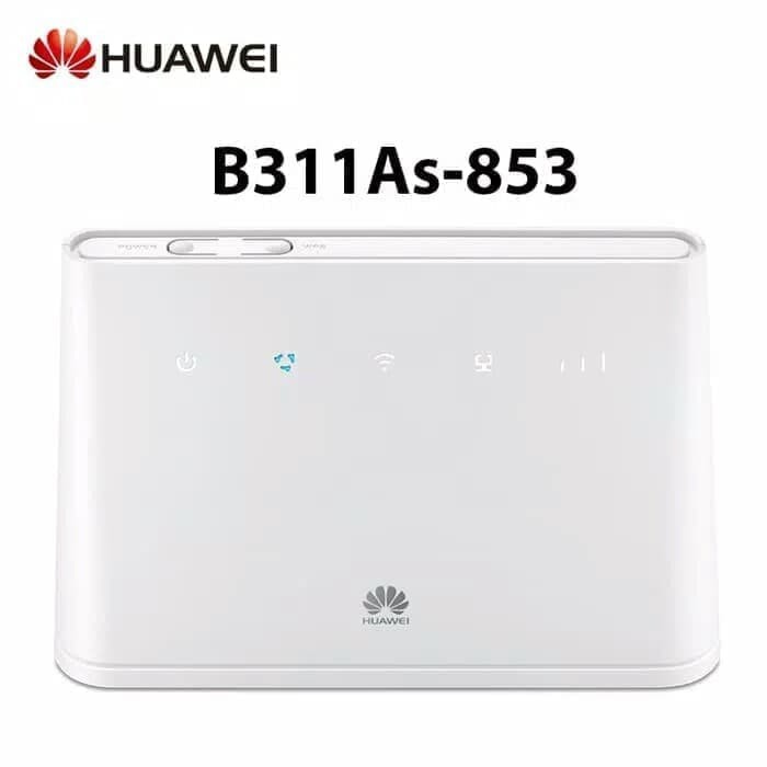 Modem Router Huawei B311 UNLOCK 4G LTE - Bonus Perdana Telkomsel - Putih