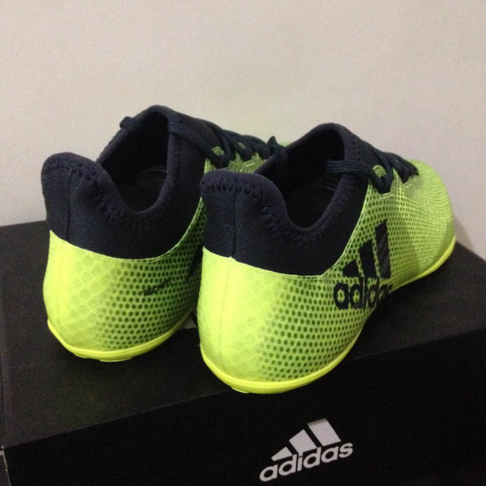 Sepatu Futsal Adidas X Tango 17 3 IN Black Solar Yellow CG3717 Original BNIB Baru
