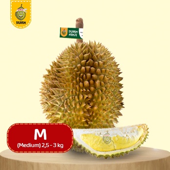 

Duren Kenji Monthong Bulat Fresh Medium (Buah Utuh)