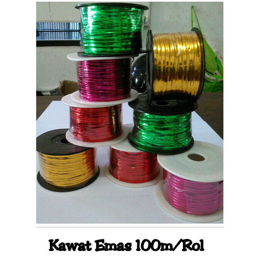 

Kawat Pita Emas Rol (100 Meter)