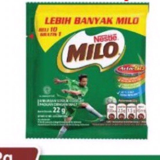 

MILO ACTIVE GO SACHET 11PCS*22gr