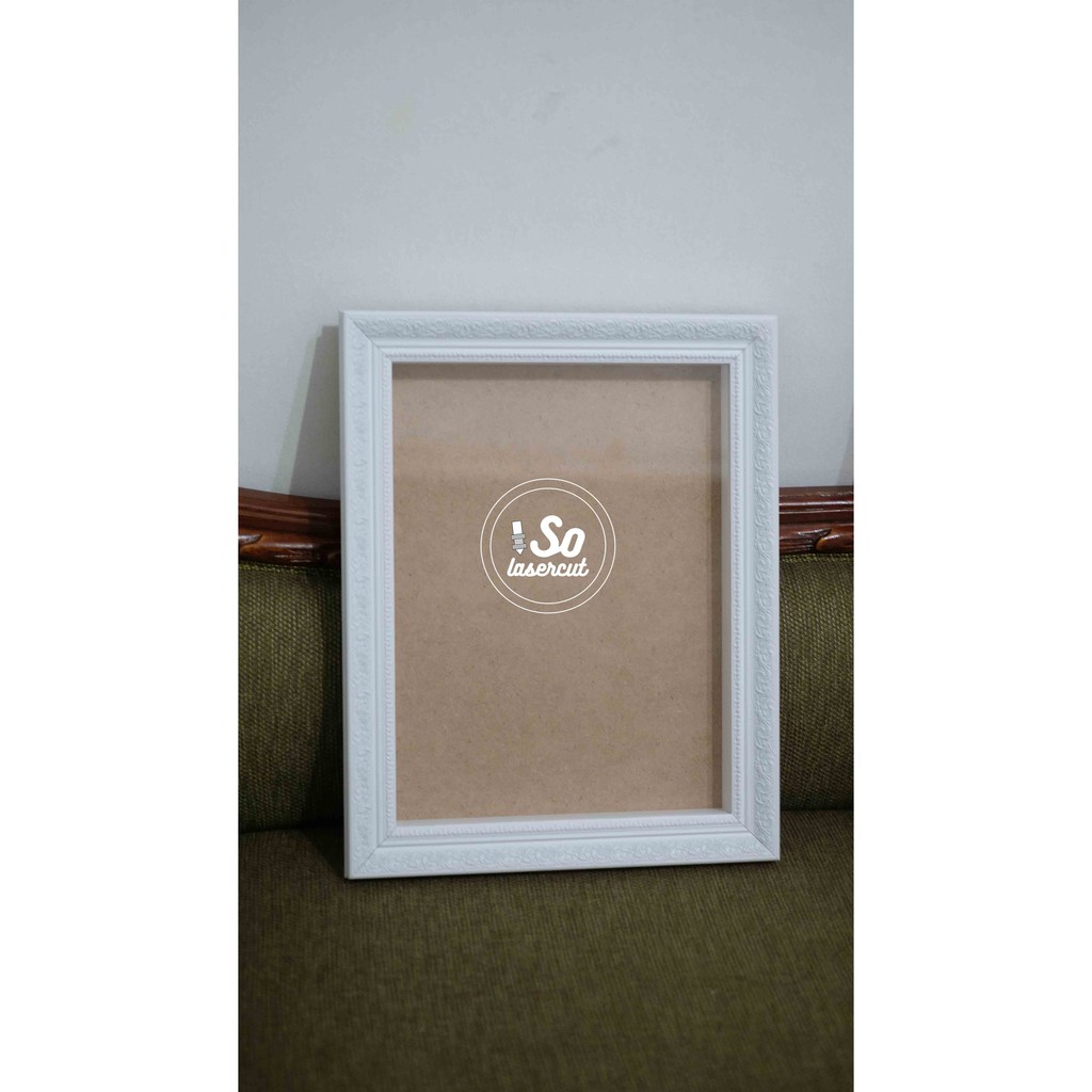 [Sudah Termasuk Frame] PO Dekorasi Cetak Akrilik Emas frame mahar 40x50 -Gold Mirror / RoseGold