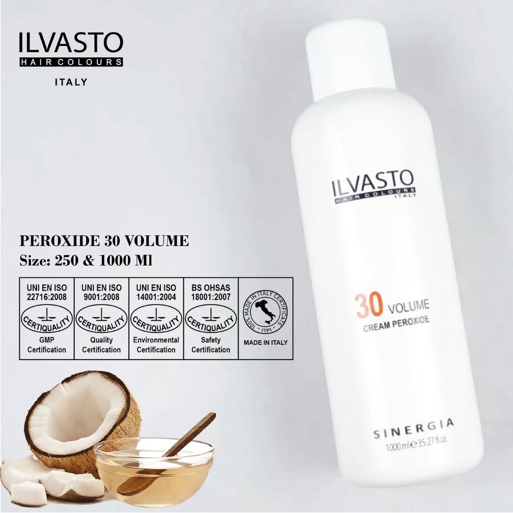 SINERGIA ILVASTO CREAM PEROXIDE 1 LT OXYDANT @MJ