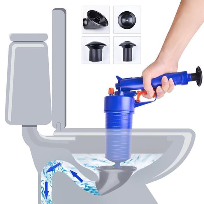 Air Drain Blaster Pump Plunger Toilet