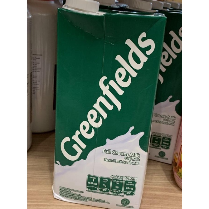 

Susu Greenfield Full Cream uht 1 liter / susu uht full cream bakernbar99 Ayo Beli