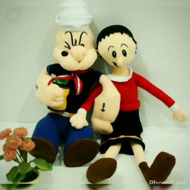Boneka Popeye dan Olive
