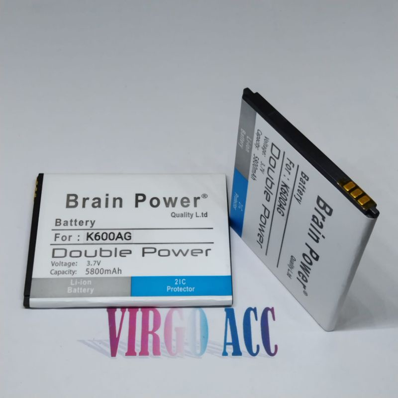 Baterai Wiko W-K600 K600 WK600 K600AG / Lenny 4 Plus Double Power Battery Hp