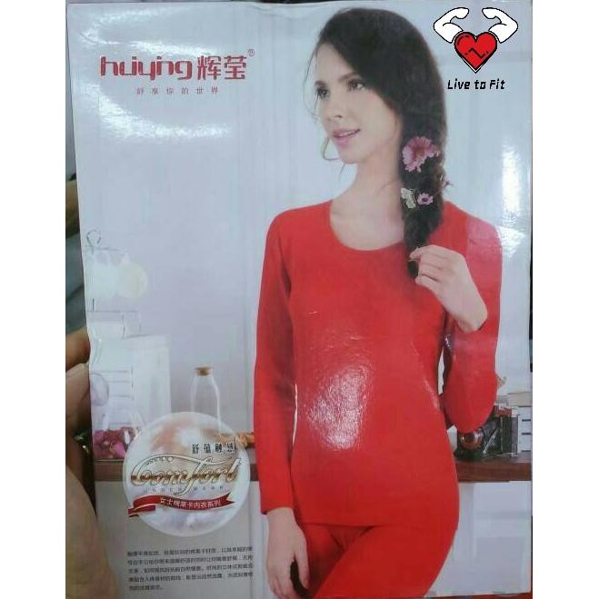 Long John Pakaian Dalam Musim Dingin Wanita / Long John Wanita Best Quality