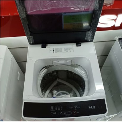 SHARP Mesin Cuci 1 Tabung 8,5 Kg Top Loading Quick Wash ES-H858T GY