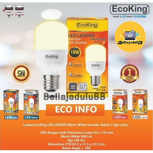 Beliajadulu88 Lampu led murah legend 5W 10W 15W 20W 30W , 40W ecoking