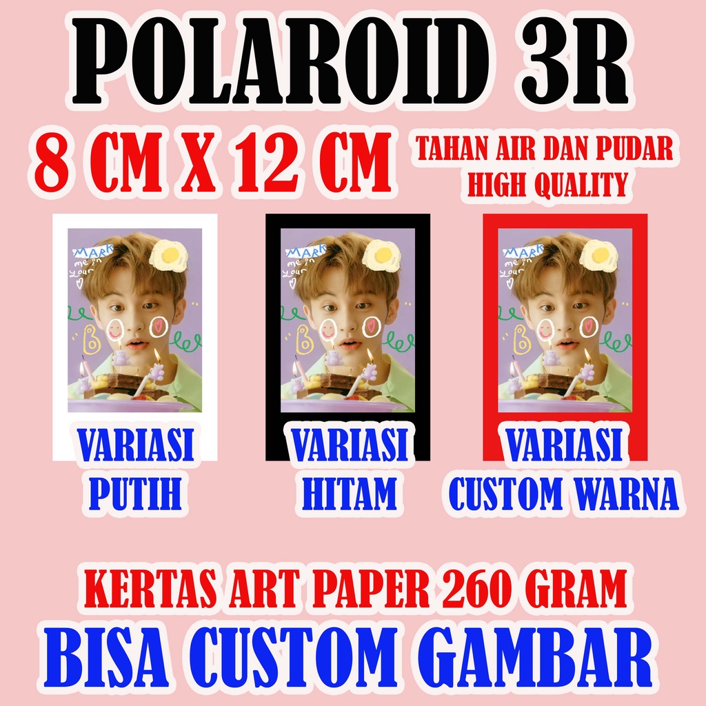 CETAK FOTO POLAROID MURAH POLAROID 3R MURAH CETAK FOTO BESAR MURAH CETAK FOTO TERBAIK