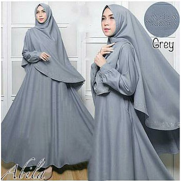 HOPYLOVY - Gamis Wanita Mote Abila