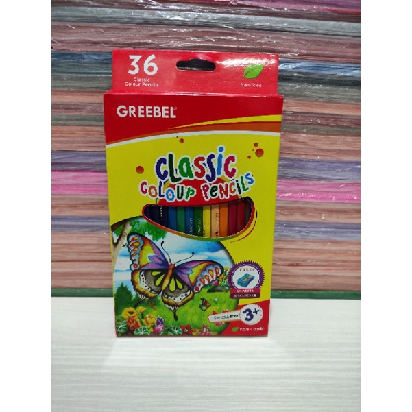 

Pensil warna classic 36 greebel