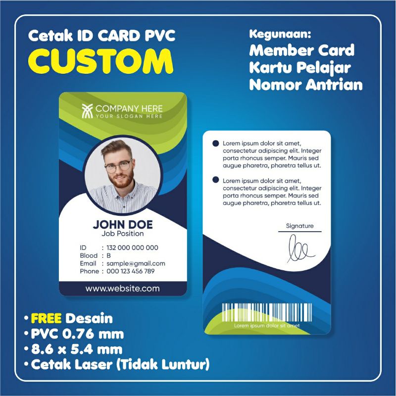 

CETAK ID CARD PVC
