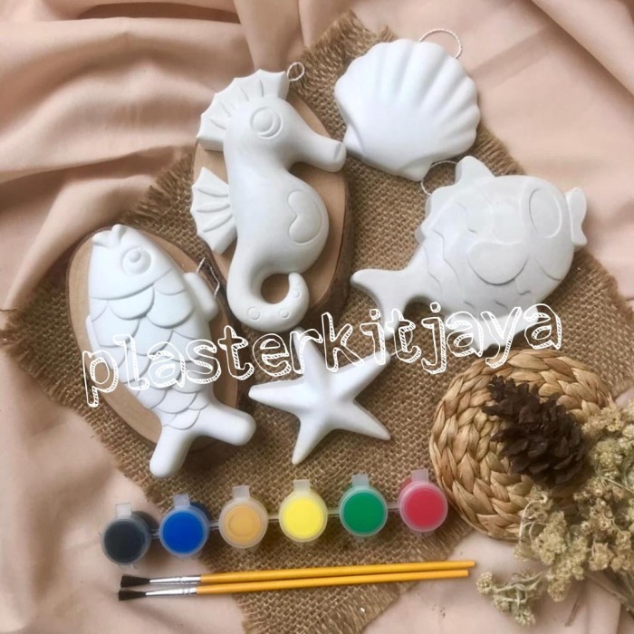 

Produk Terbaru Diy Series Ocean Patung Lukis Gypsum/Belajar Mewarnai/Edukasi Anak