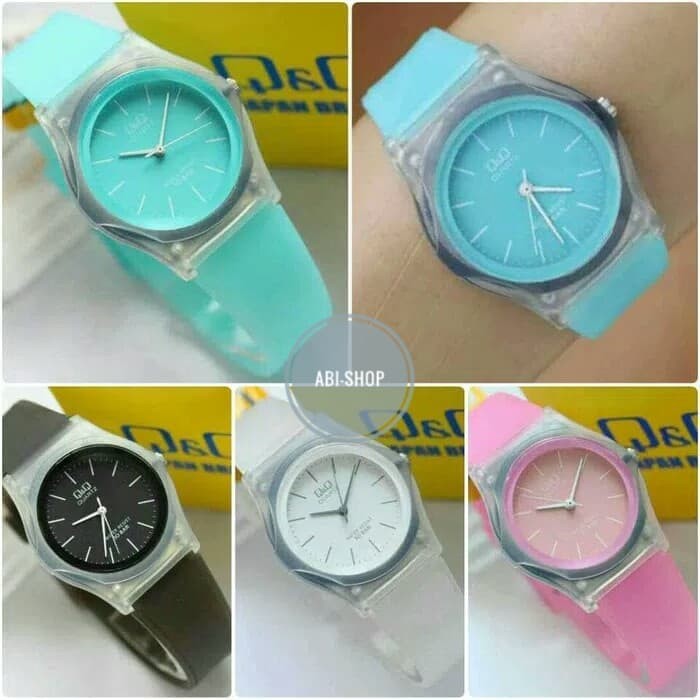 Jam Tangan Wanita & Anak QQ Q&Q VQ04J Original VQ04 Hitam