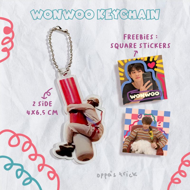 Wonwoo Keychain (Going Seventeen Version)