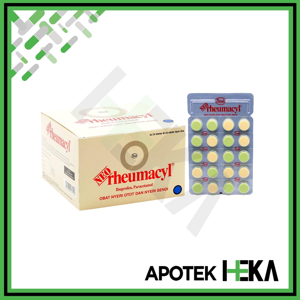 Neo Rheumacyl Obat Nyeri Otot dan Sendi Box Isi 24x20 Tablet Lapis Dua (SEMARANG)