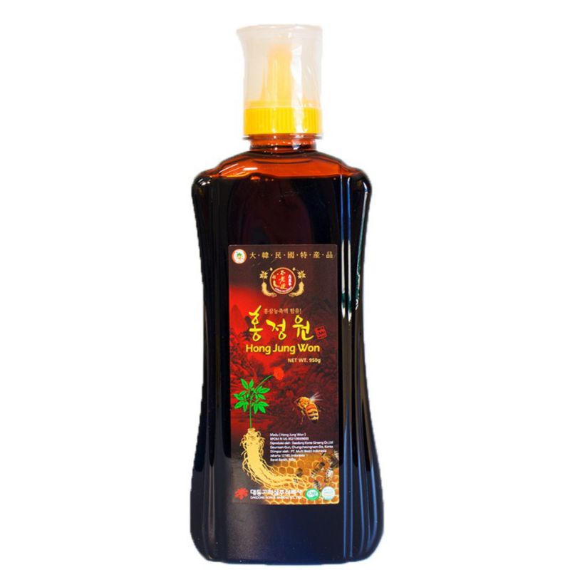 

Madu Hong Jung Won Madu Dan Gingseng Asli Korea 950gram*